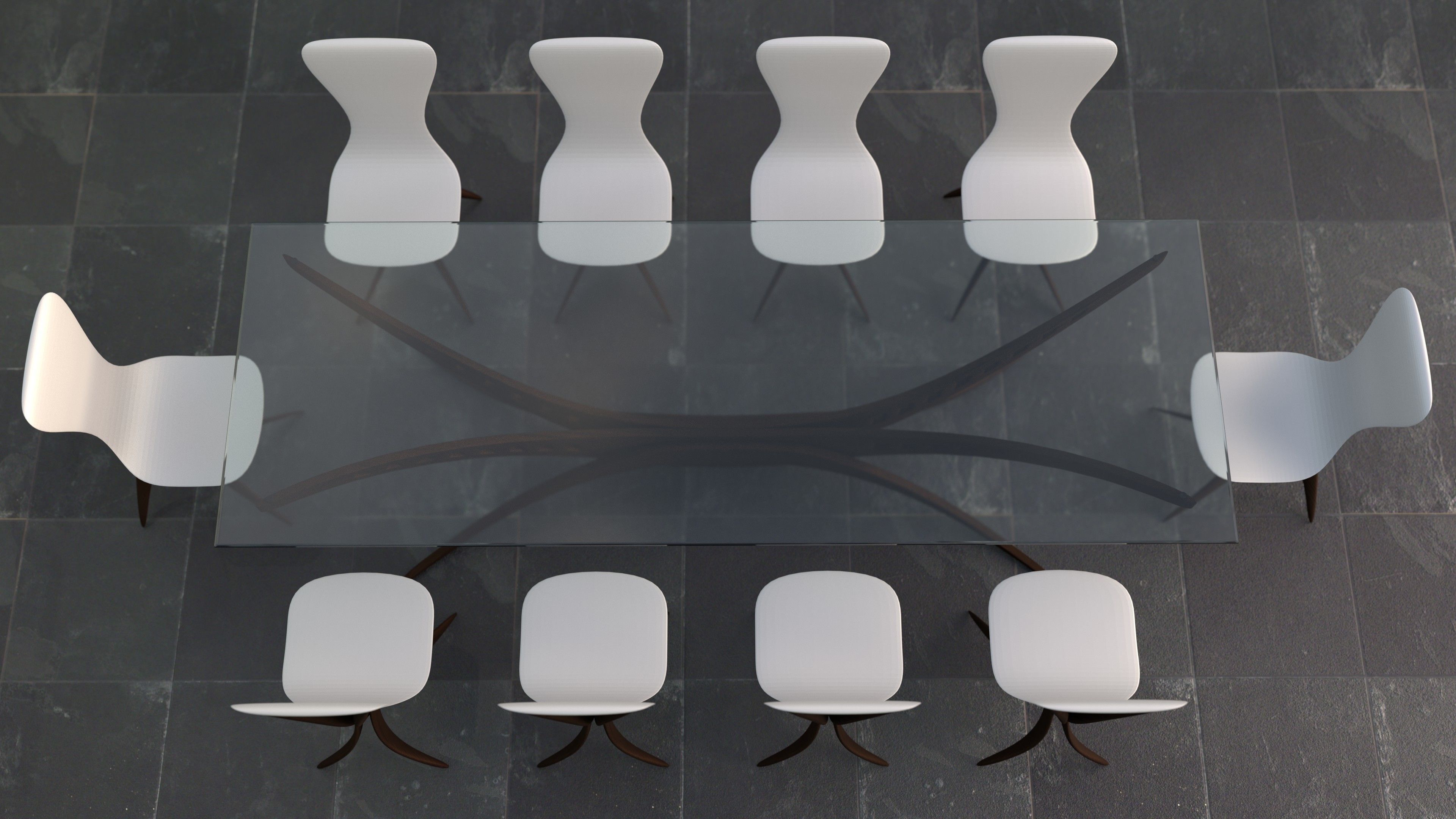 table design  3D model_4