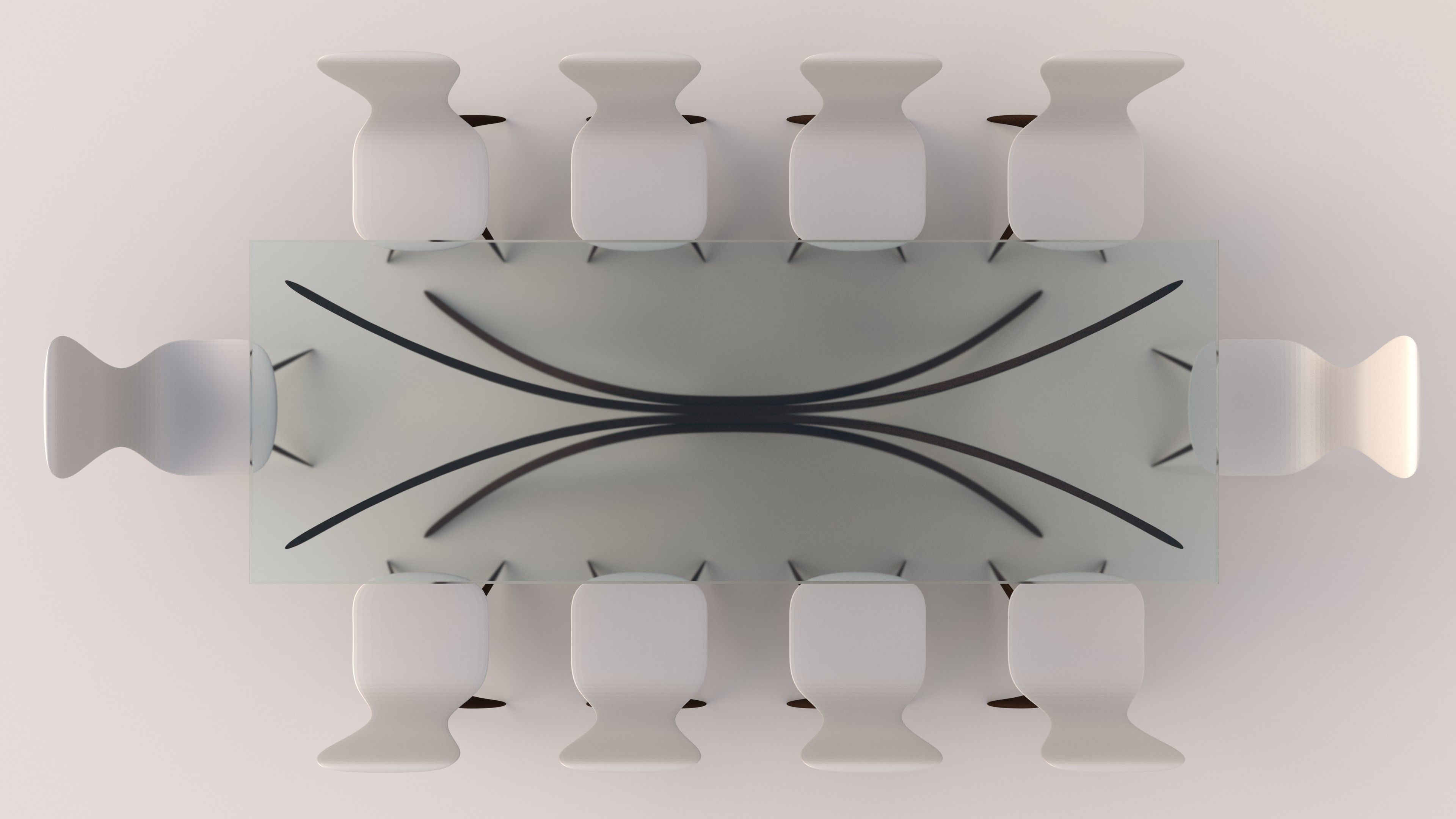 table design  3D model_2