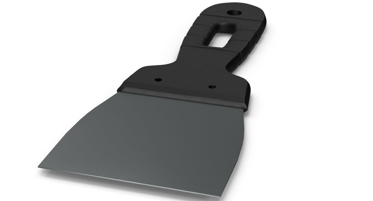 Spatula Putty knife 3D model_4