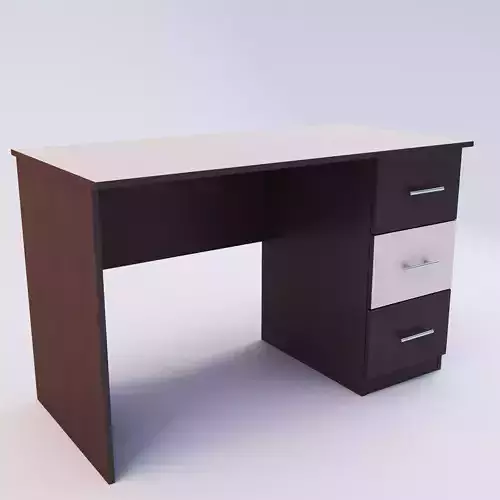 table desk with two drawers