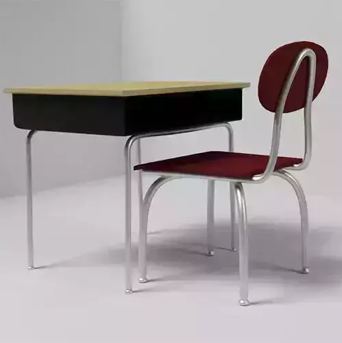 Classroom Chair and Desk