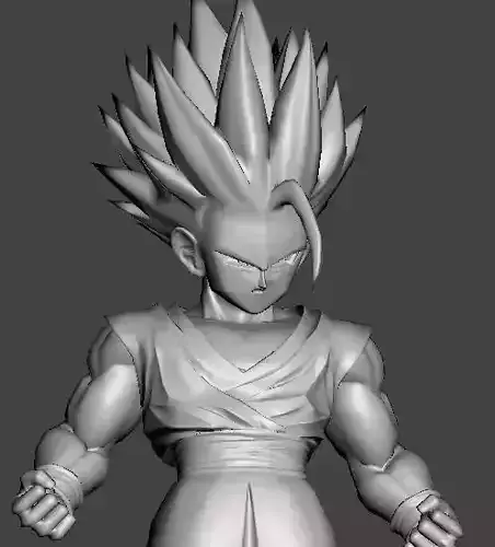 Gohan Teen SSJ2 - Cell Saga 3D print model