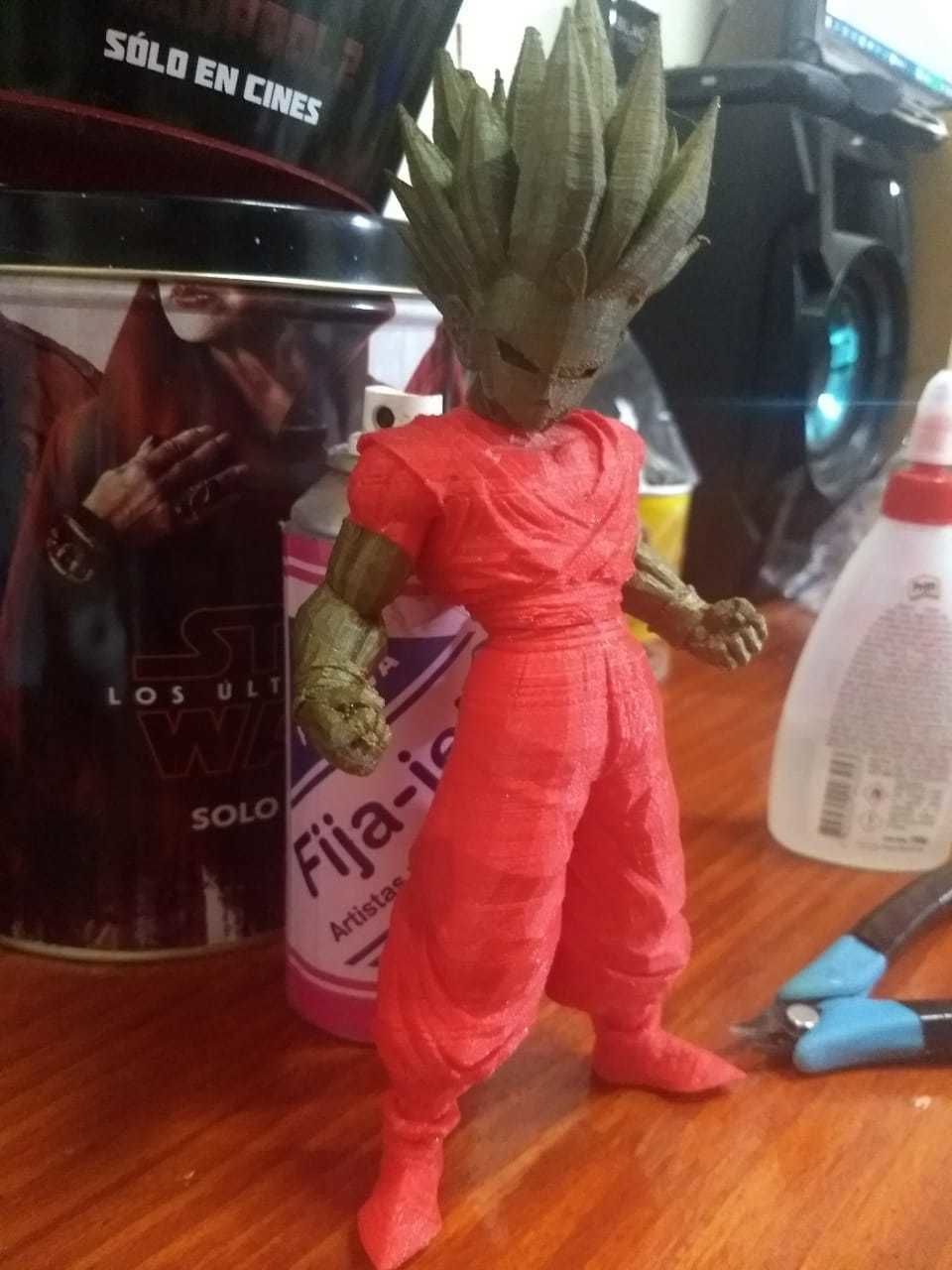 Gohan Teen SSJ2 - Cell Saga 3D print model_8