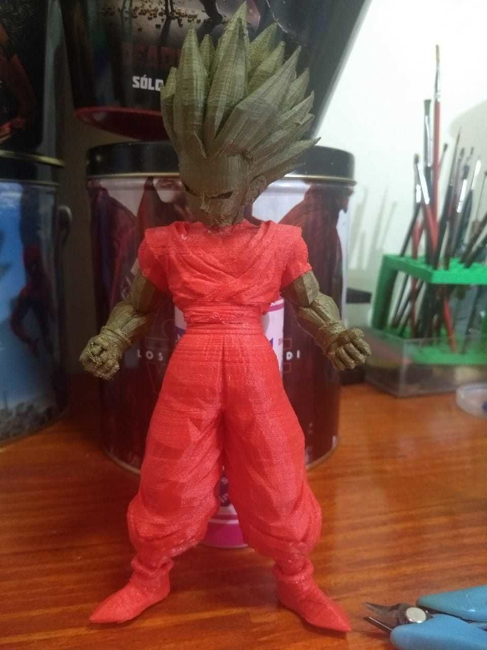 Gohan Teen SSJ2 - Cell Saga 3D print model_6