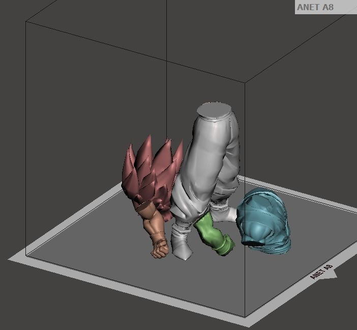 Gohan Teen SSJ2 - Cell Saga 3D print model_2