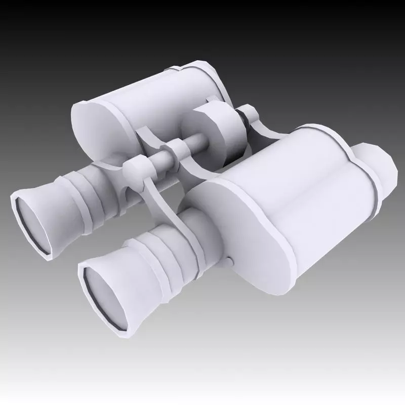 Binoculars 3D model_0