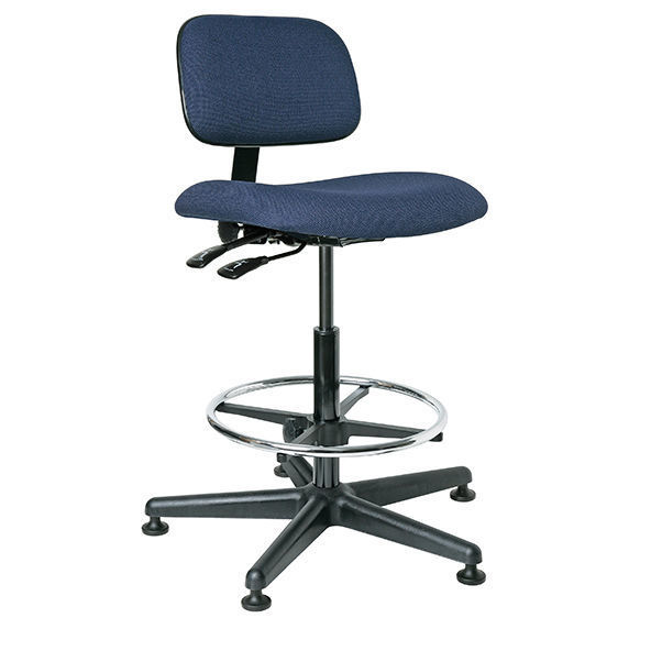 Ergonomic chair Low-poly 3D model_12