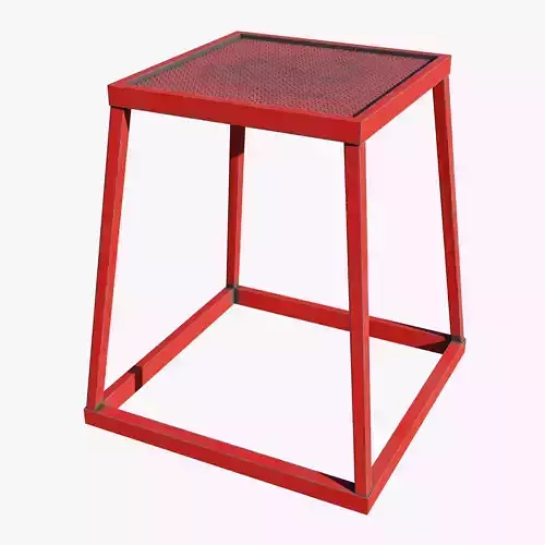 Gym Plyometric Stool - Low Poly