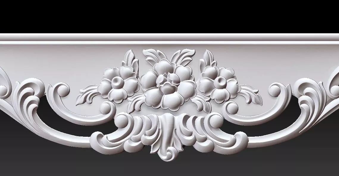 CARVED CABRIOLE Furniture LEG set - 011 Free 3D print model