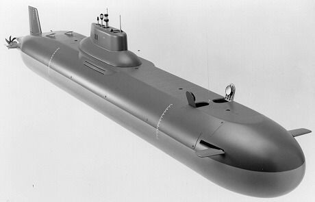 Red October Submarine Free 3D model