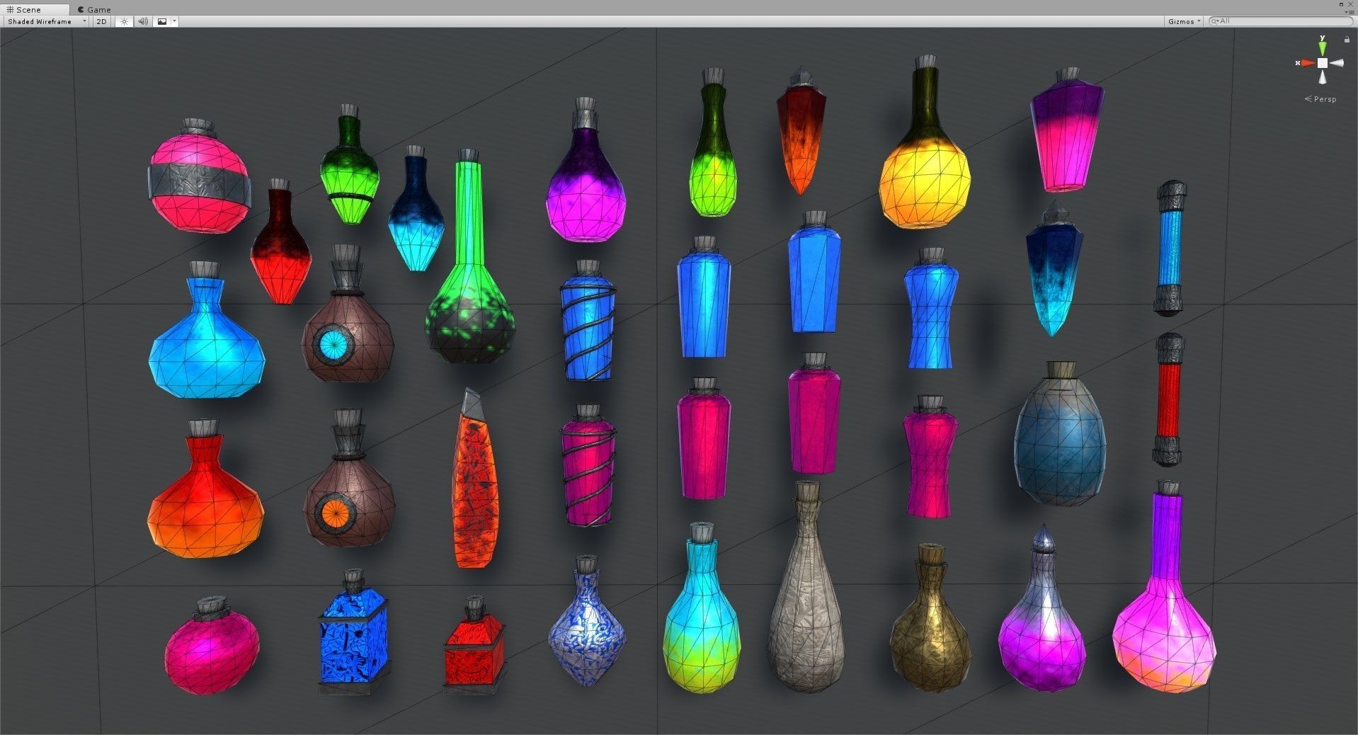 Ultimate Potions Pack Low-poly 3D model_3
