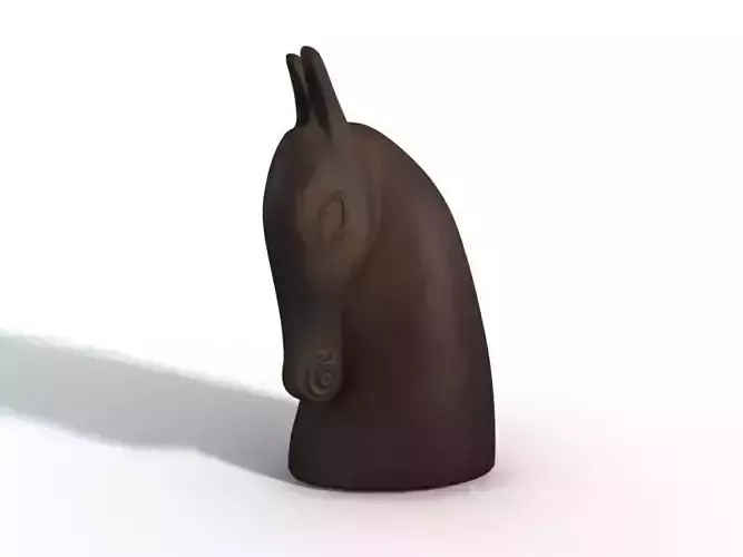 Anette Edmark horse head sculpture for