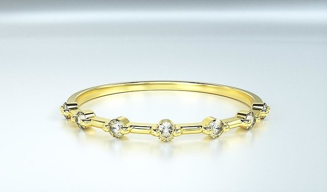 Simply ring distance band 3D print model