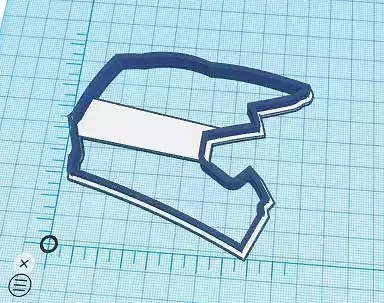 Bike Helmet Cookie Cutter