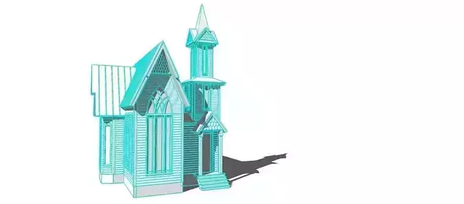 Gothic Church Free 3D print model