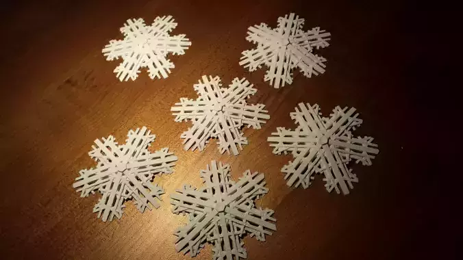 Snowflake-2014 paper snowflakes