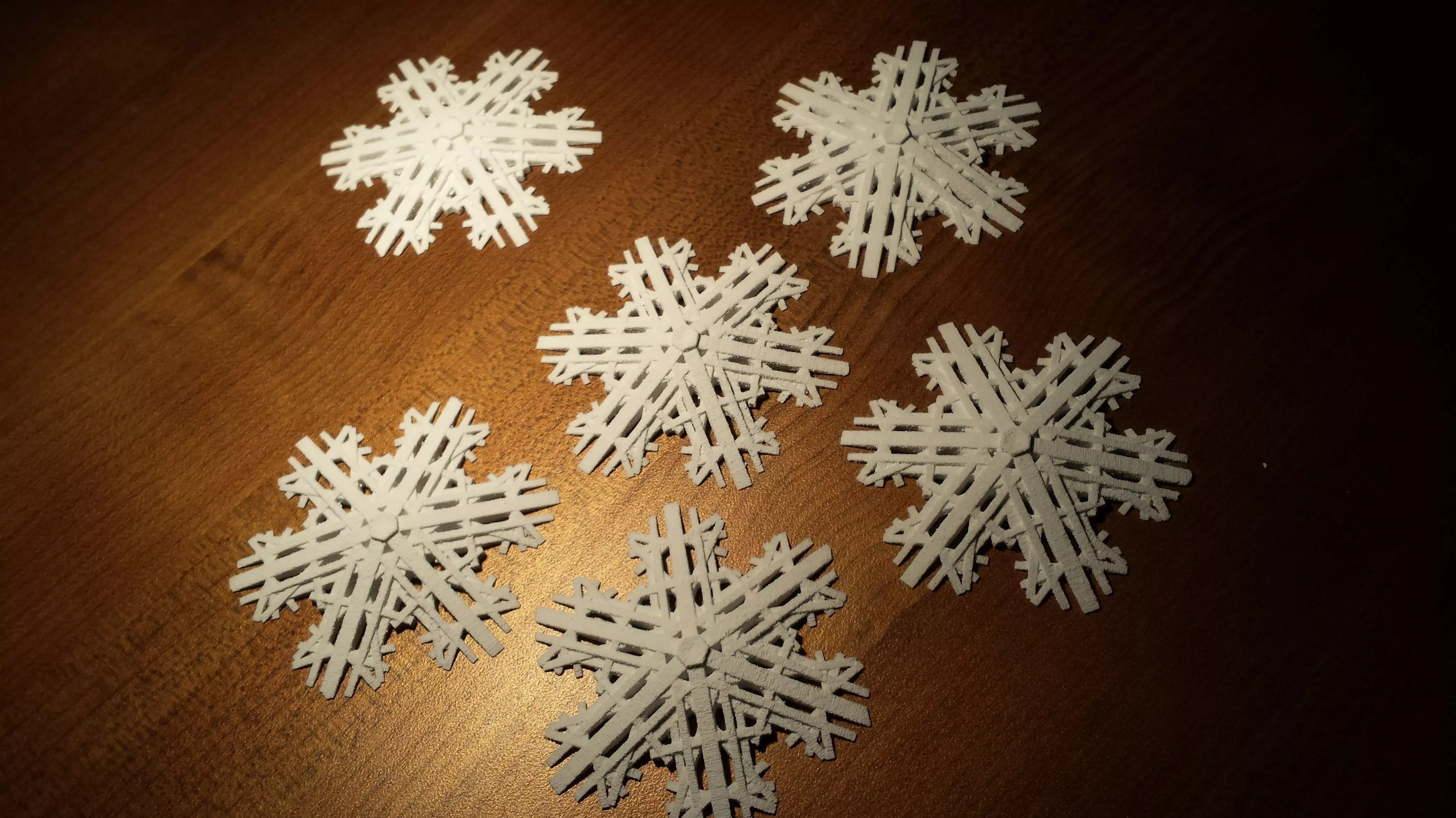 Snowflake-2014 paper snowflakes Free 3D print model_0