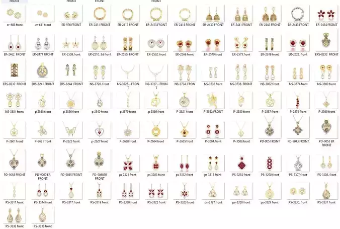 BULK-3DM-With Gems-RING 333 Files