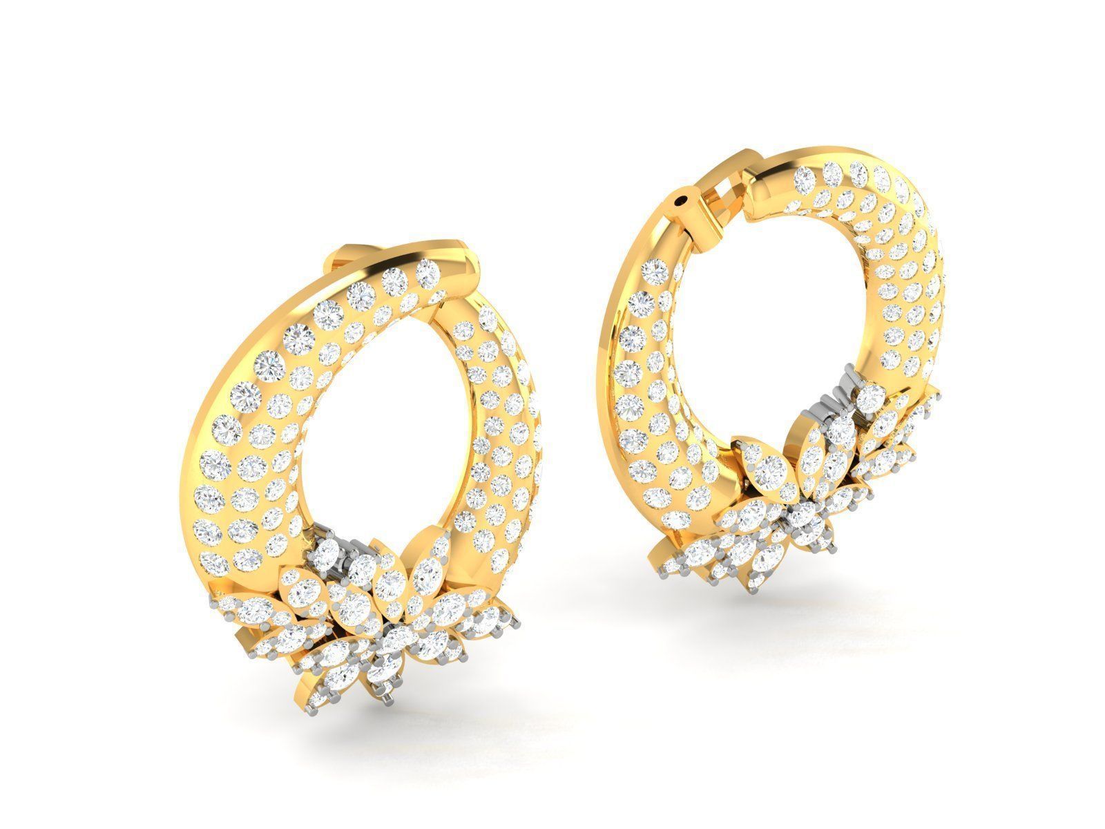 BULK-3DM-With Gems-RING 333 Files 3D print model_68