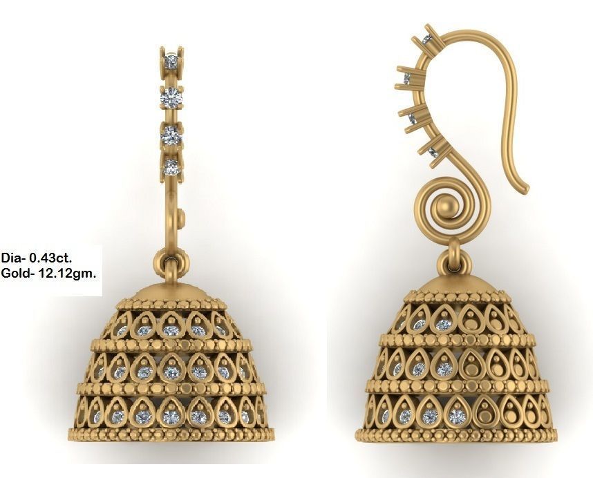 BULK-3DM-With Gems-RING 333 Files 3D print model_373