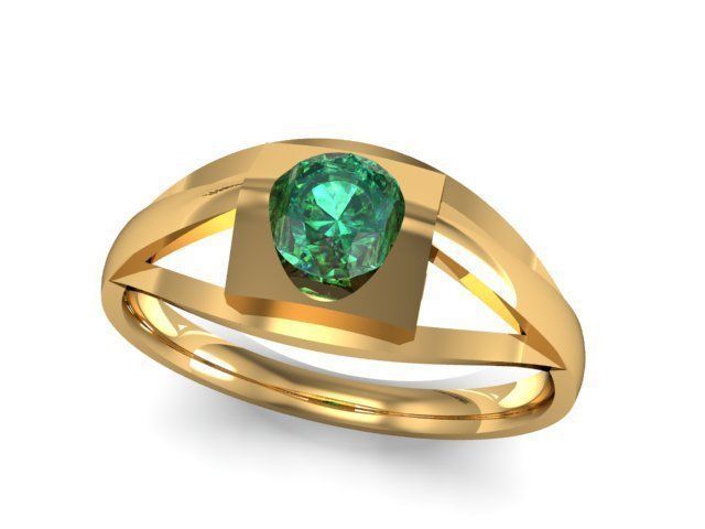 BULK-3DM-With Gems-RING 333 Files 3D print model_209
