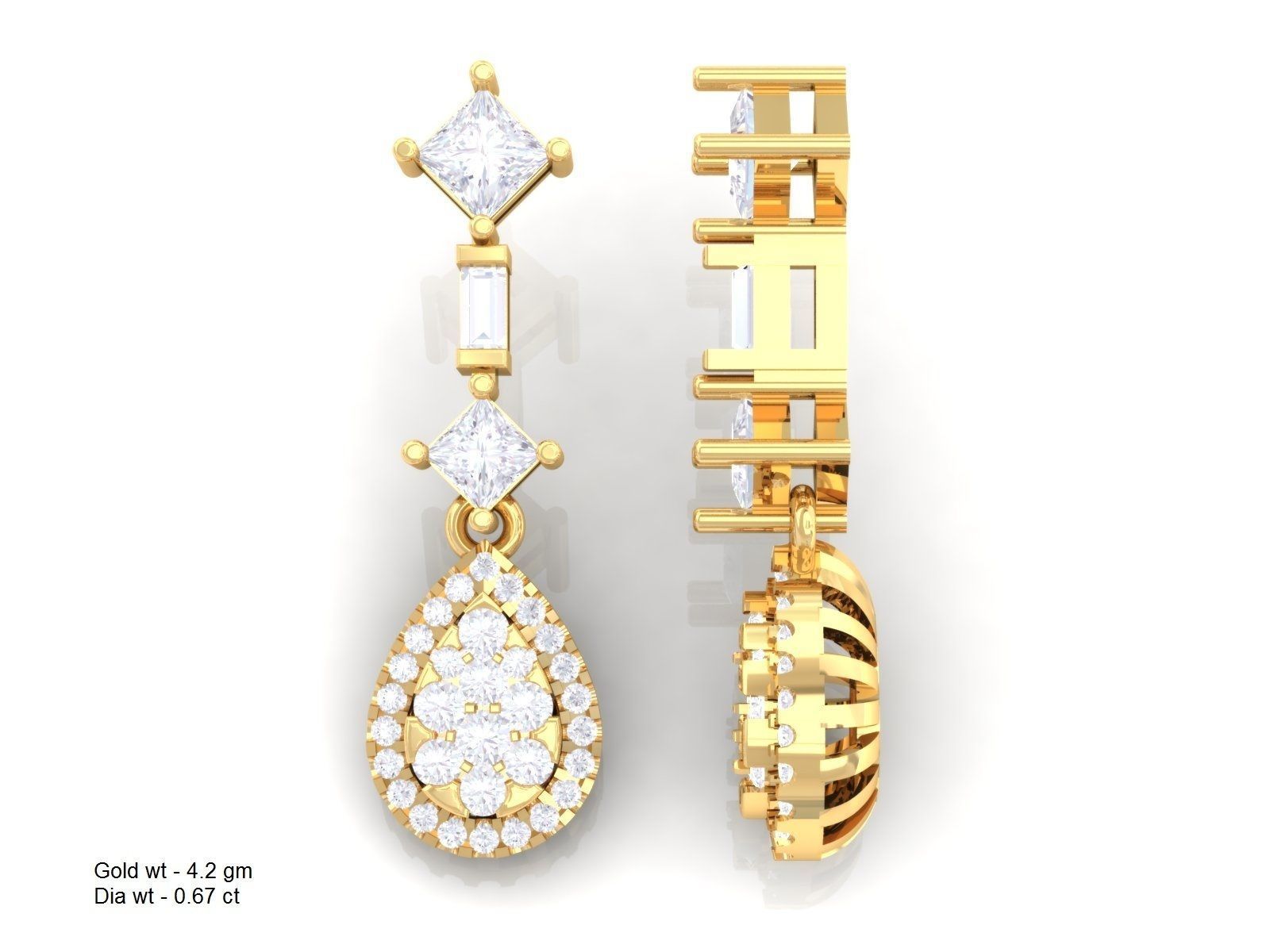 BULK-3DM-With Gems-RING 333 Files 3D print model_451