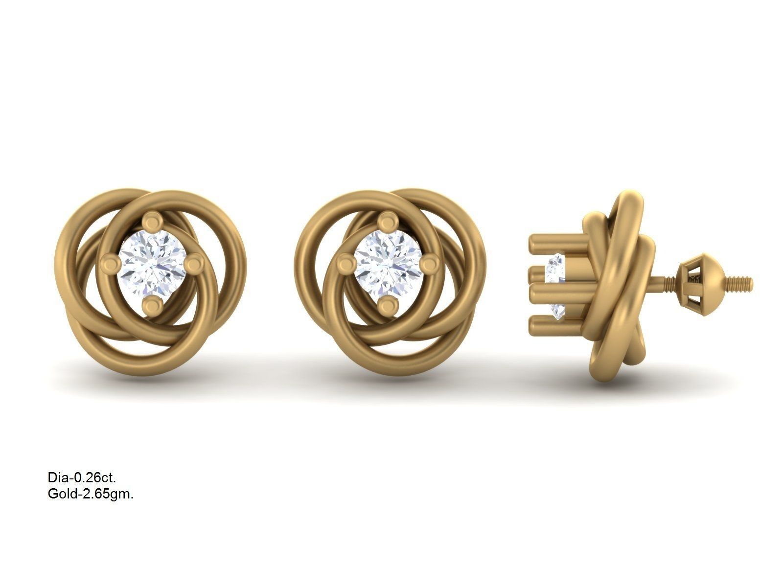 BULK-3DM-With Gems-RING 333 Files 3D print model_396