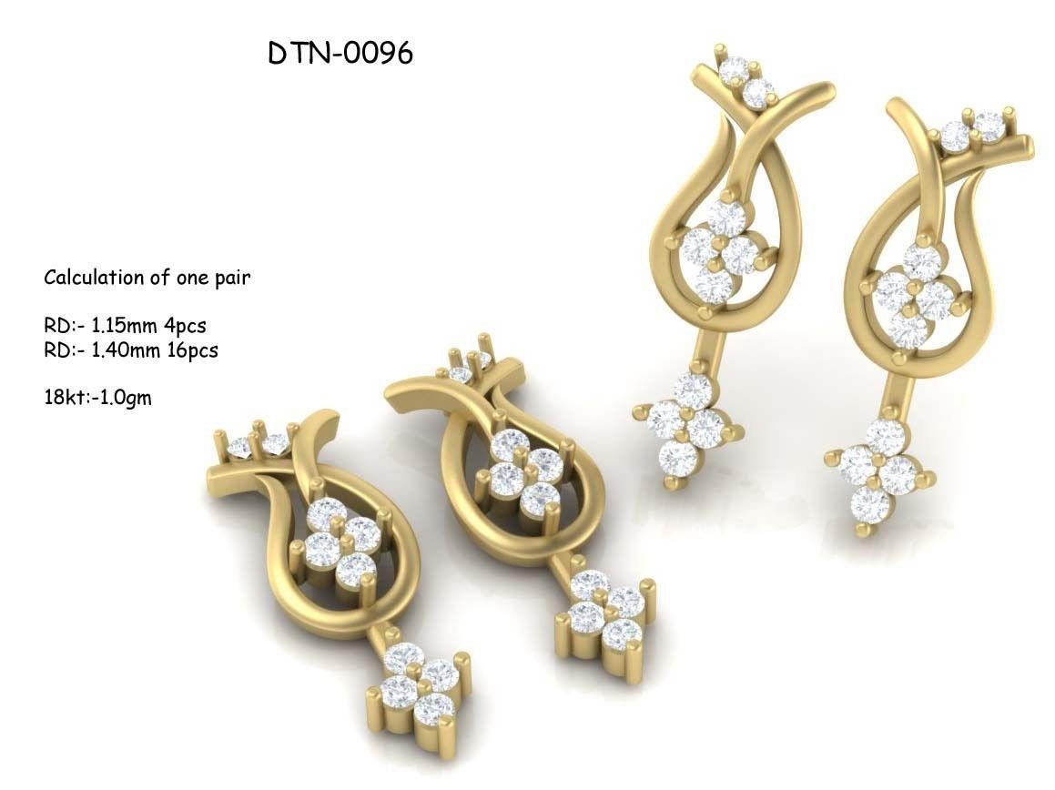 BULK-3DM-With Gems-RING 333 Files 3D print model_329