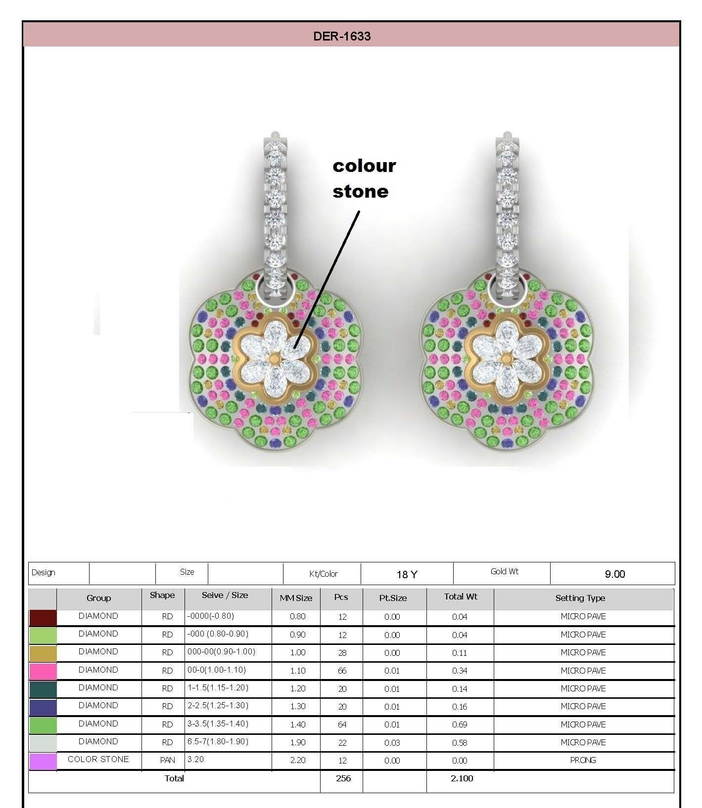 BULK-3DM-With Gems-RING 333 Files 3D print model_67
