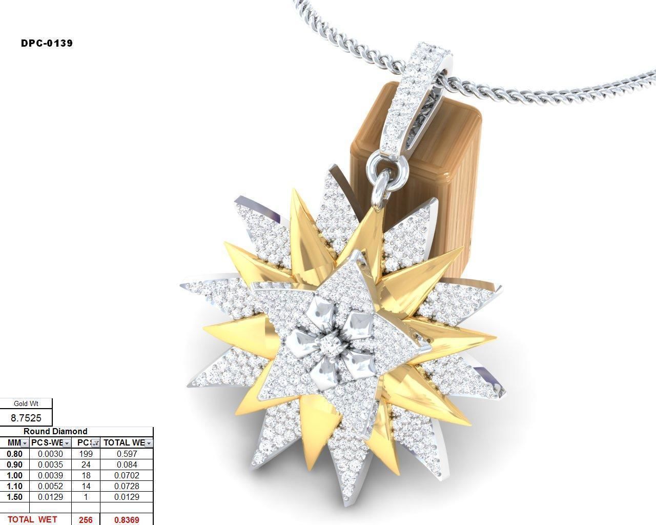 BULK-3DM-With Gems-RING 333 Files 3D print model_118