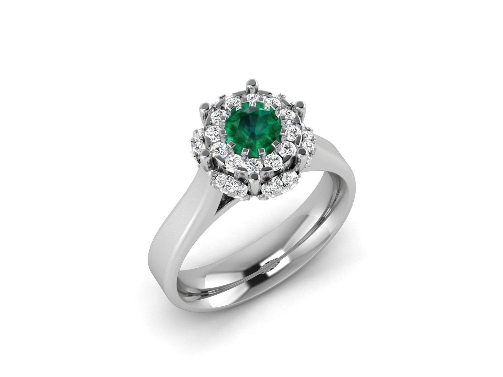 BULK-3DM-With Gems-RING 333 Files 3D print model_193