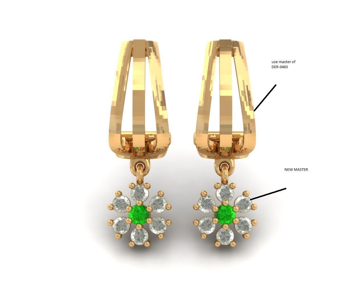 BULK-3DM-With Gems-RING 333 Files 3D print model_40