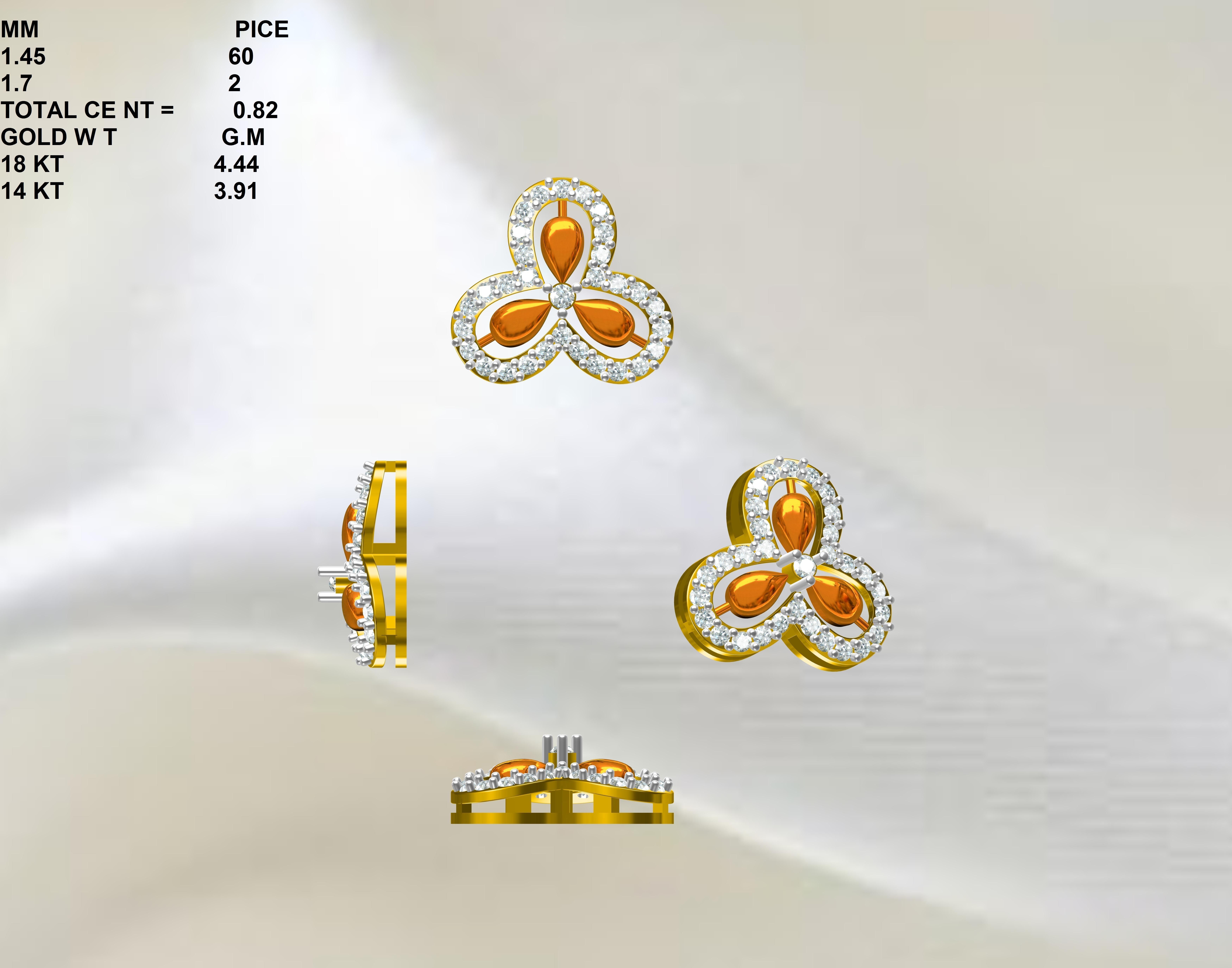 BULK-3DM-With Gems-RING 333 Files 3D print model_66