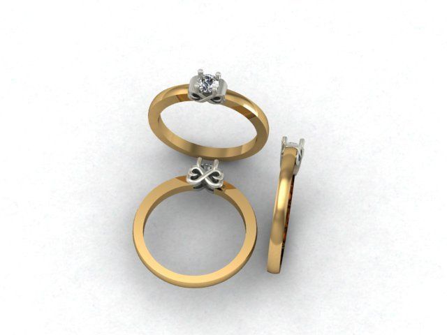 BULK-3DM-With Gems-RING 333 Files 3D print model_212