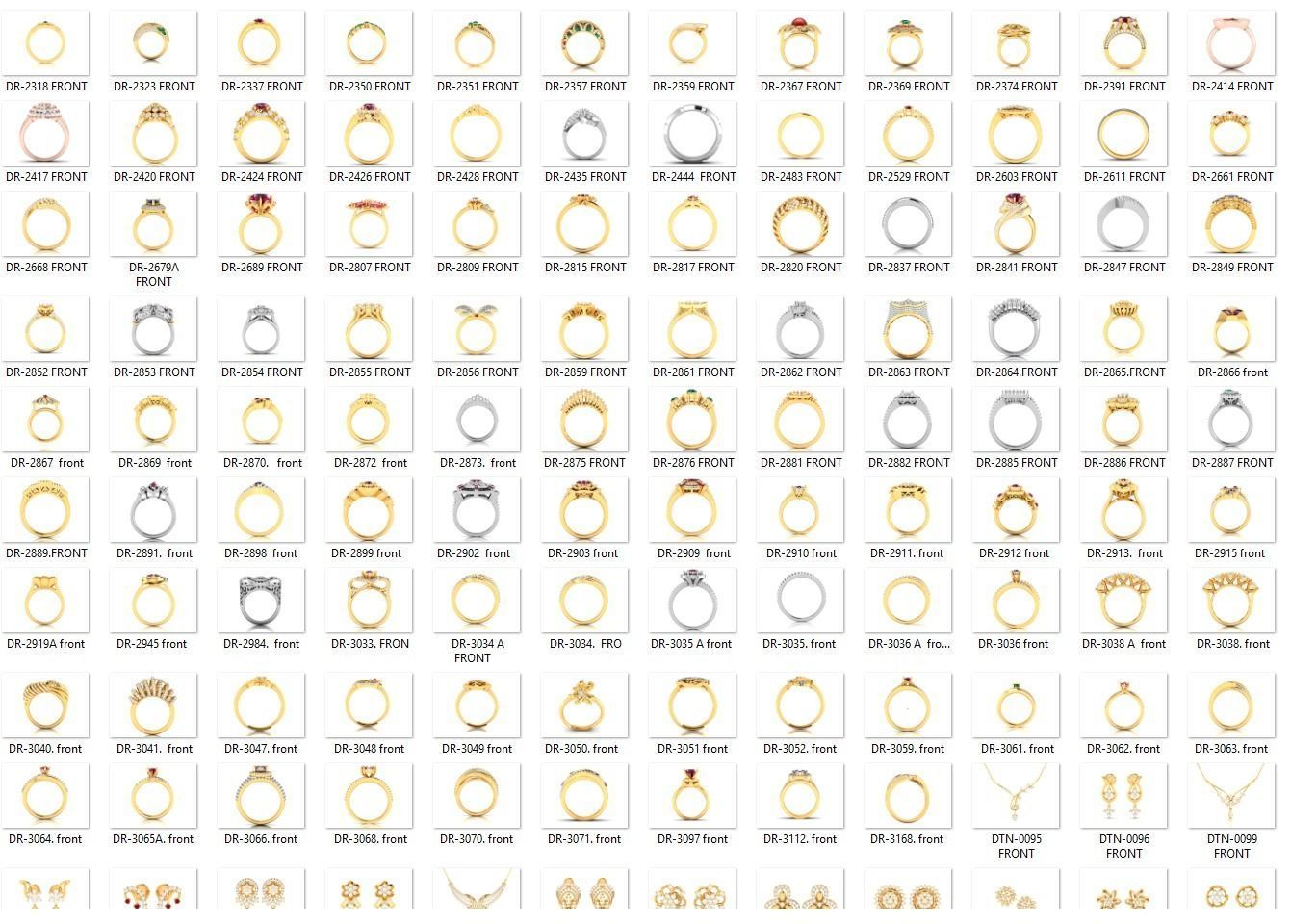 BULK-3DM-With Gems-RING 333 Files 3D print model_2