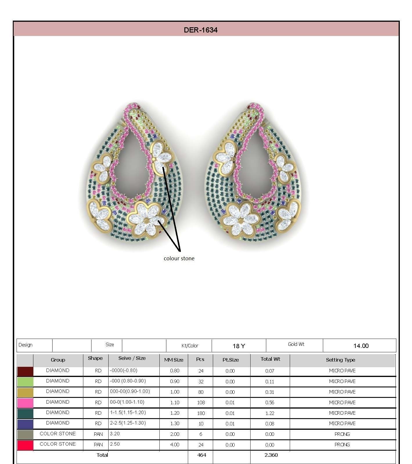 BULK-3DM-With Gems-RING 333 Files 3D print model_69