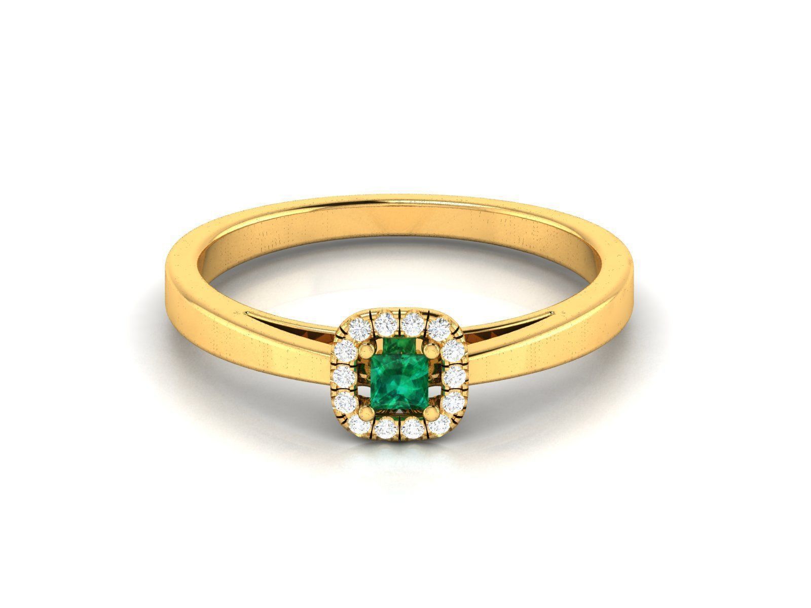 BULK-3DM-With Gems-RING 333 Files 3D print model_218