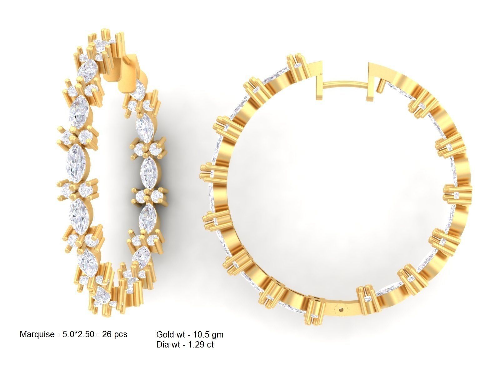 BULK-3DM-With Gems-RING 333 Files 3D print model_367