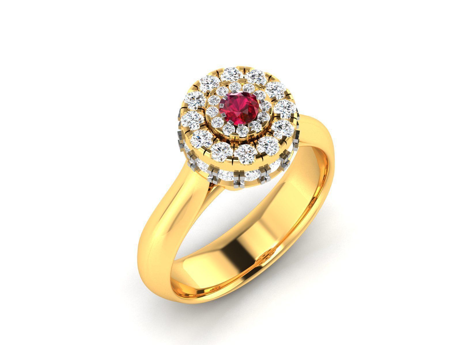 BULK-3DM-With Gems-RING 333 Files 3D print model_216