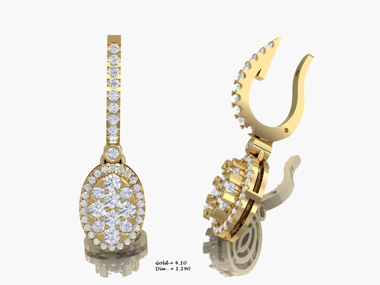 BULK-3DM-With Gems-RING 333 Files 3D print model_445