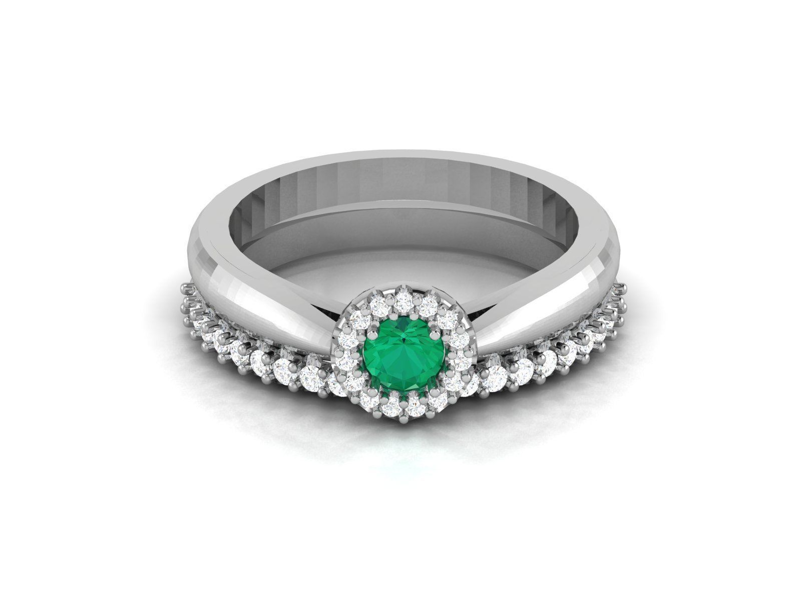 BULK-3DM-With Gems-RING 333 Files 3D print model_121