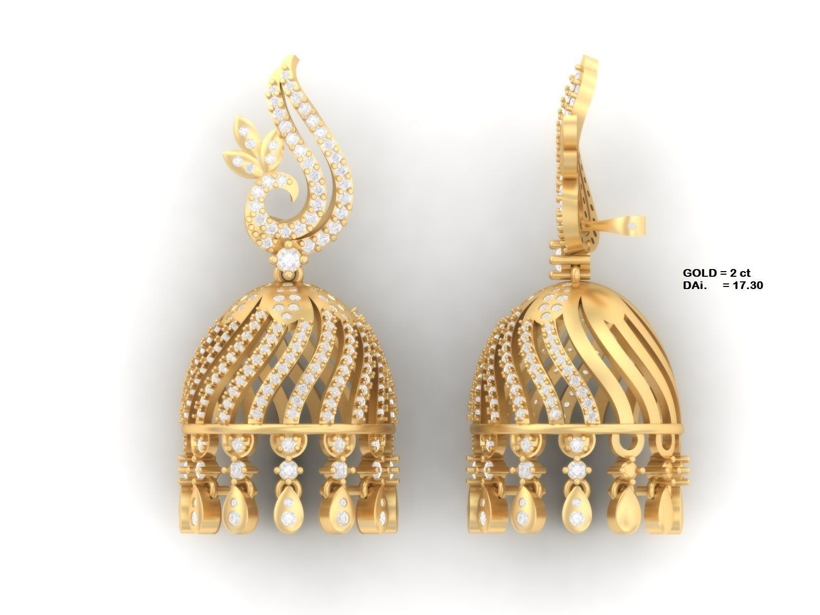 BULK-3DM-With Gems-RING 333 Files 3D print model_44