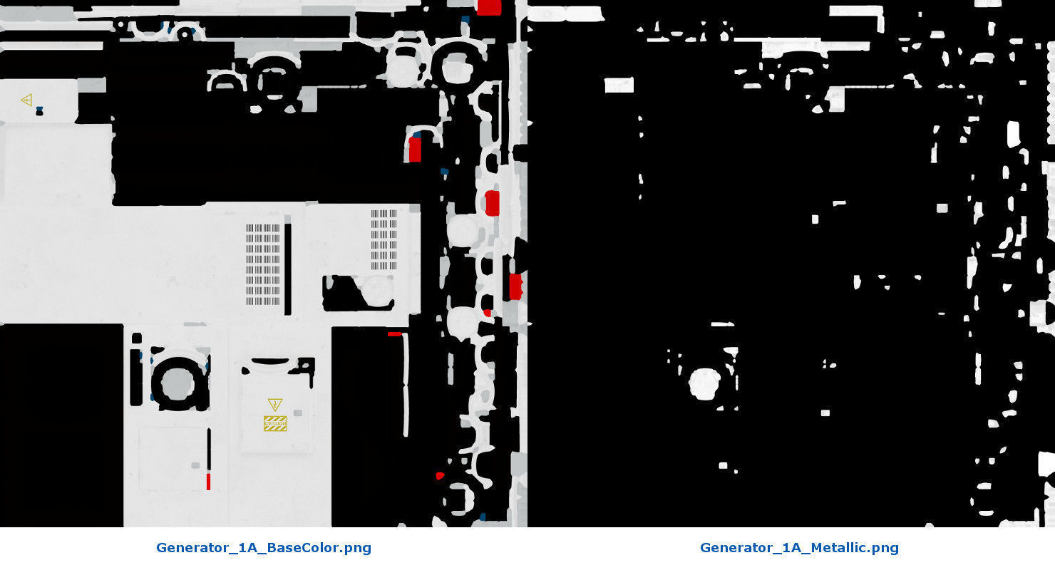 Generator 1A Low-poly 3D model_10
