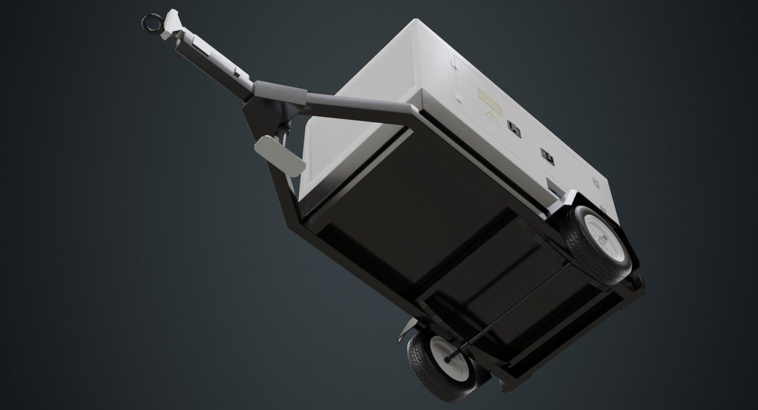 Generator 1A Low-poly 3D model_4