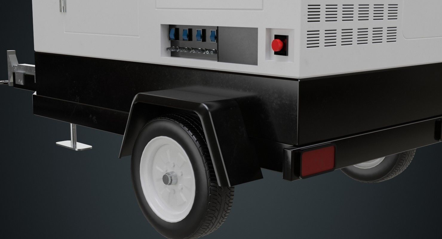 Generator 1A Low-poly 3D model_6