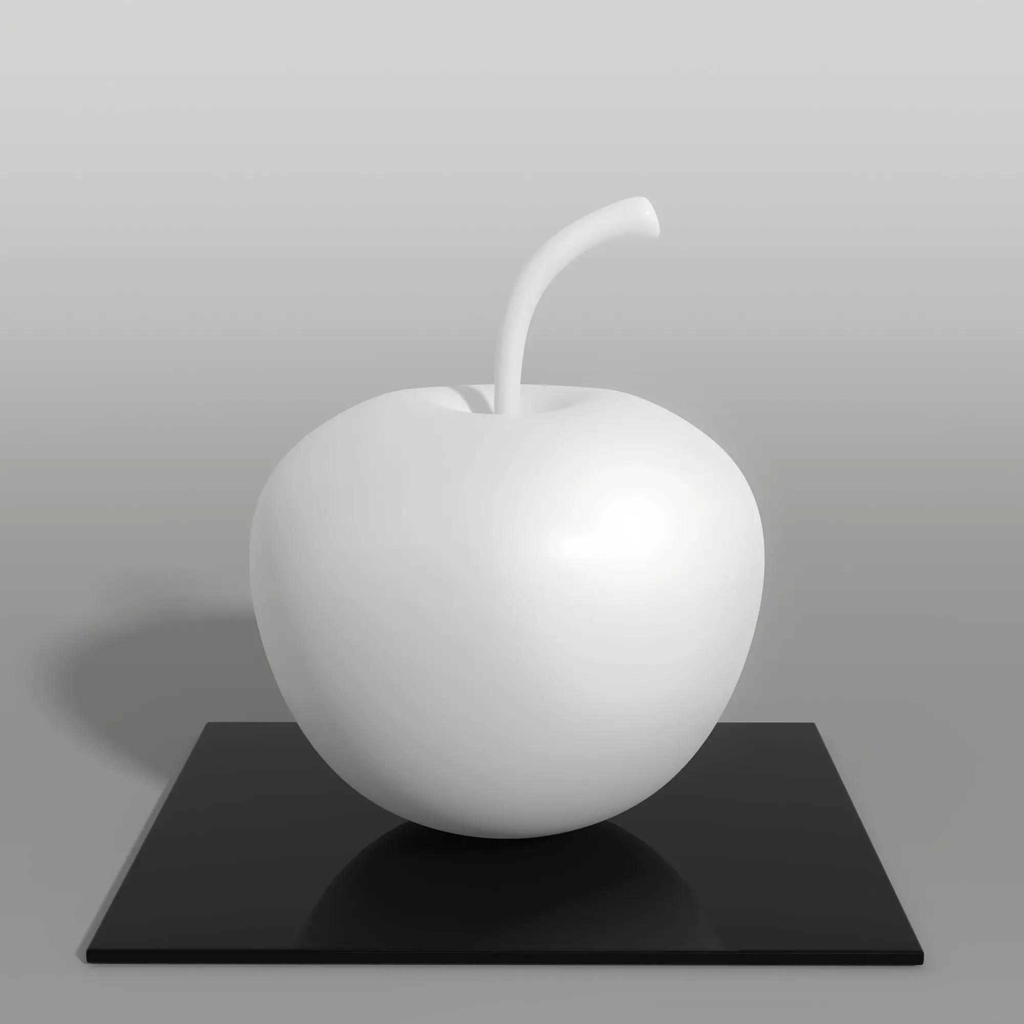 Apple Table Decor 3D model_0