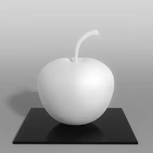 Apple Table Decor 3D model