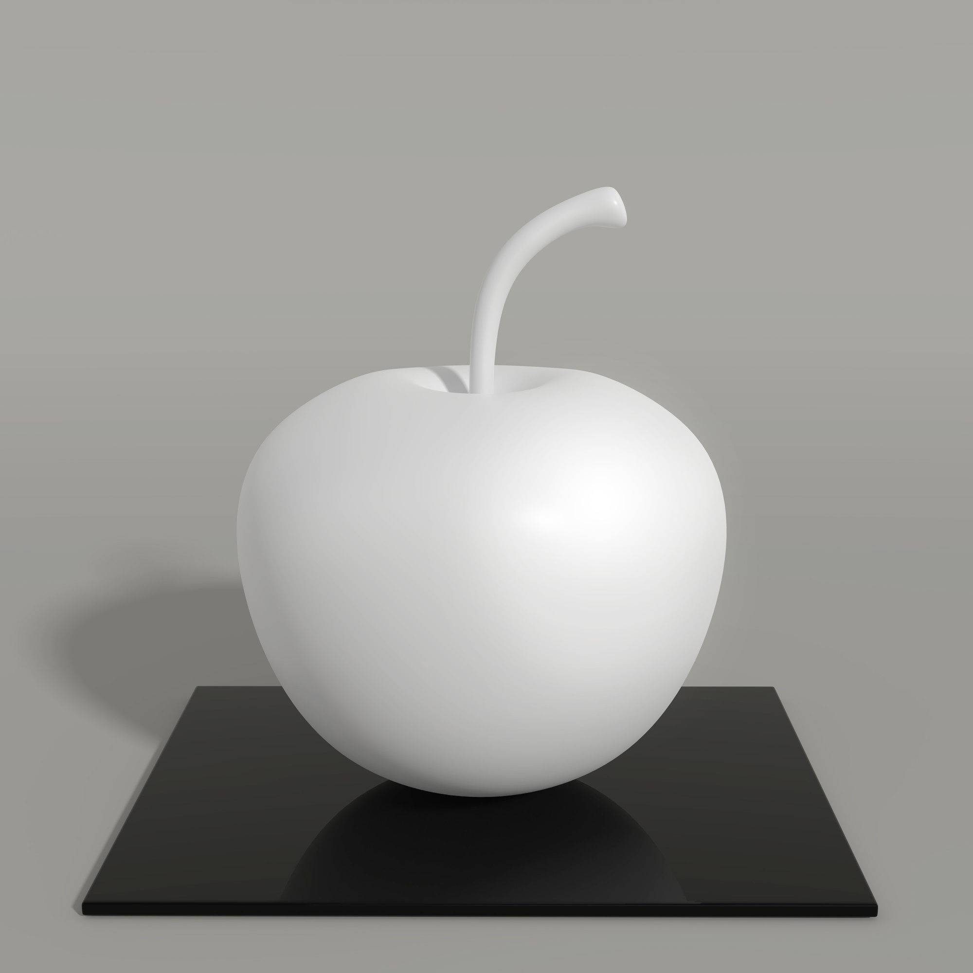Apple Table Decor 3D model_1