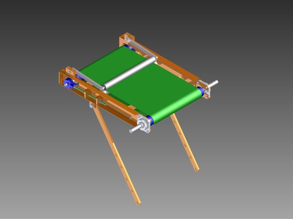 Transportador de Correia CONVEYOR Free 3D model