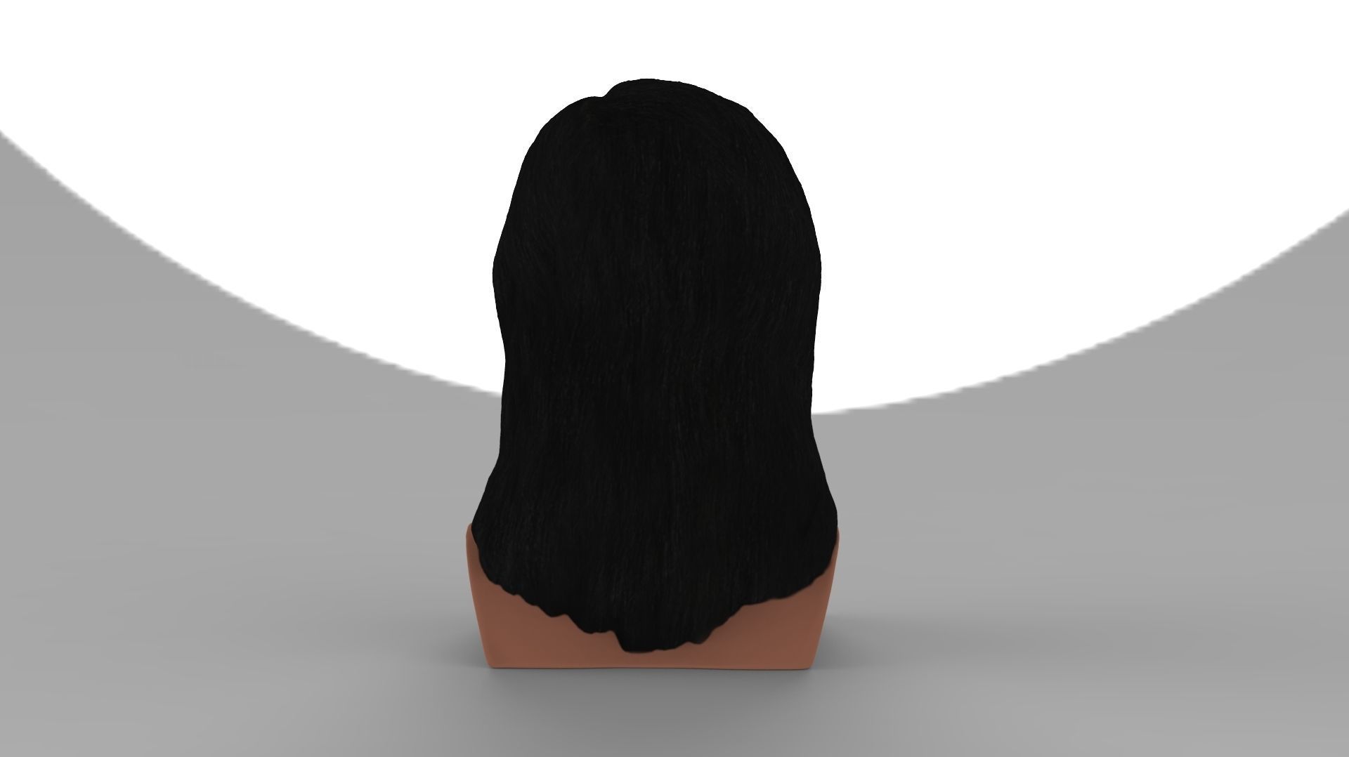 Kylie Jenner bust ready for full color 3D printing 3D print model_6
